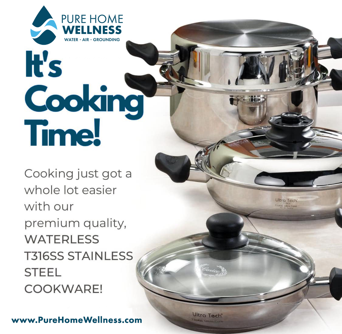 Healthy cookware and cutlery