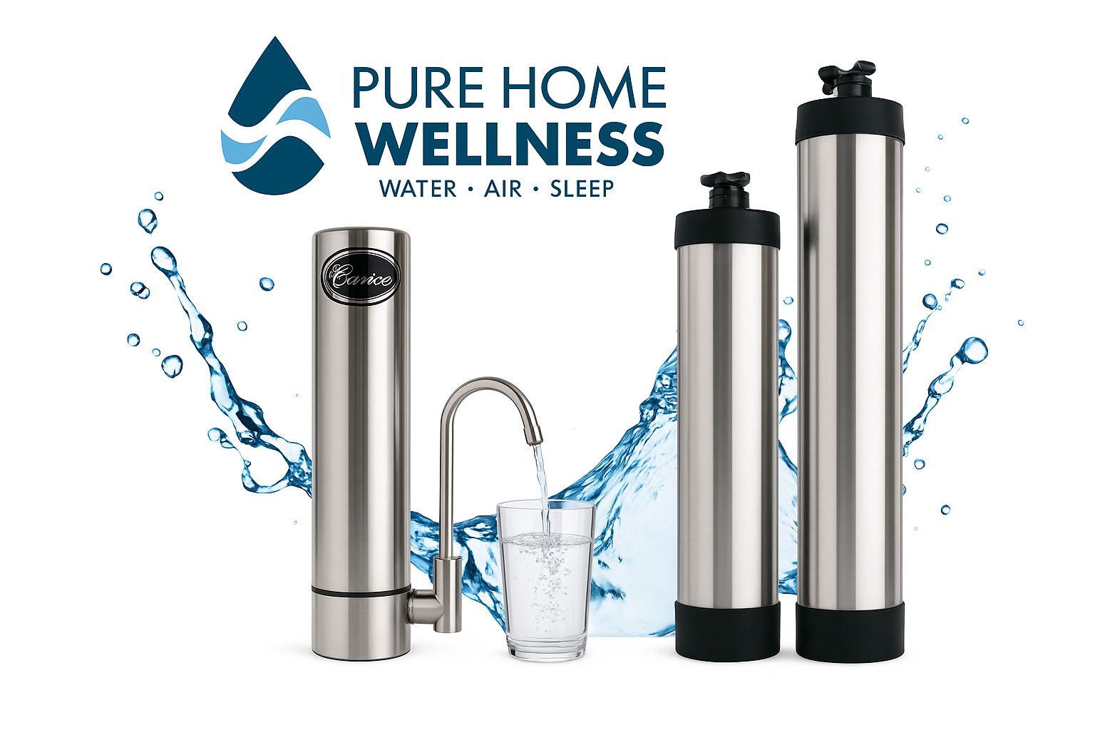 Combined water filtration approach